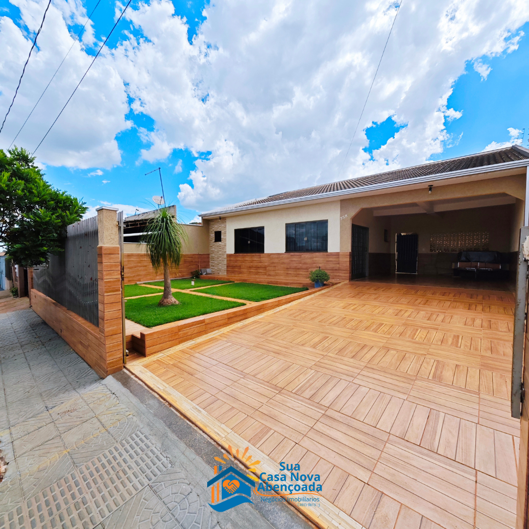 Jd. Verão com 3 quartos sendo 1 suíte e área gourmet📍