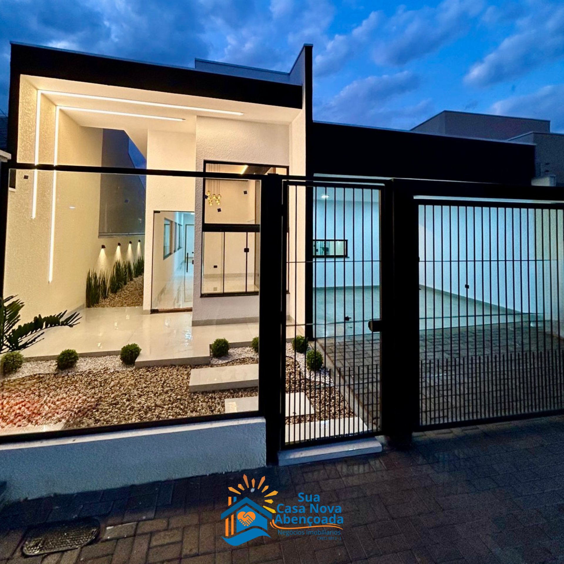 Ecovalley com 3 quartos sendo 1 suíte e cozinha gourmet📍