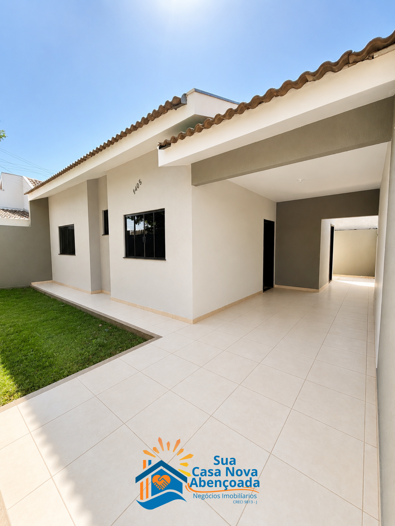 Jd. Bela Vista com 3 quartos e corredor lateral📍