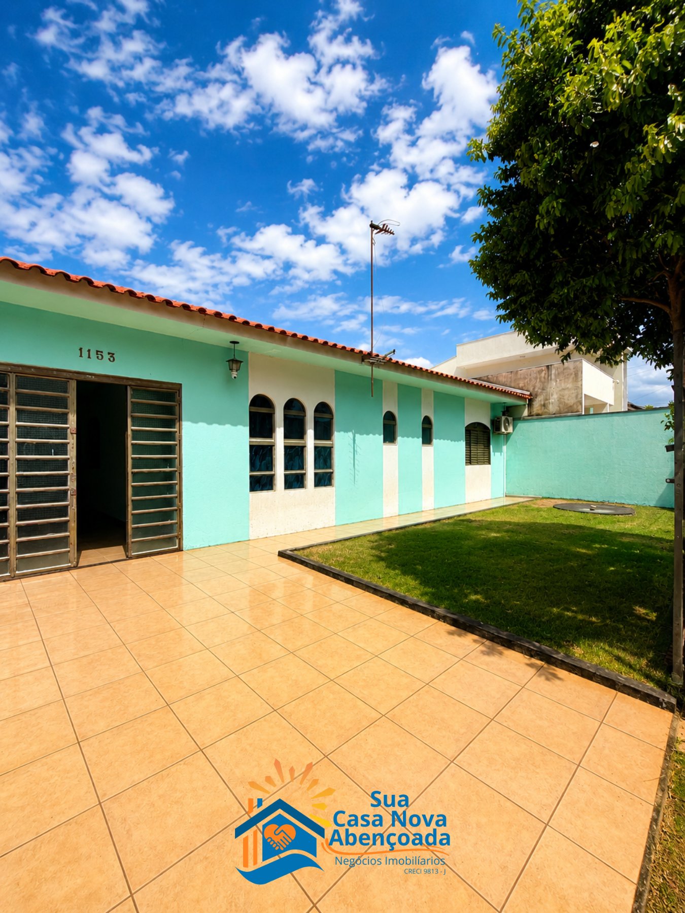 Jd. Verão com 3 quartos sendo 1 suíte e piscina📍