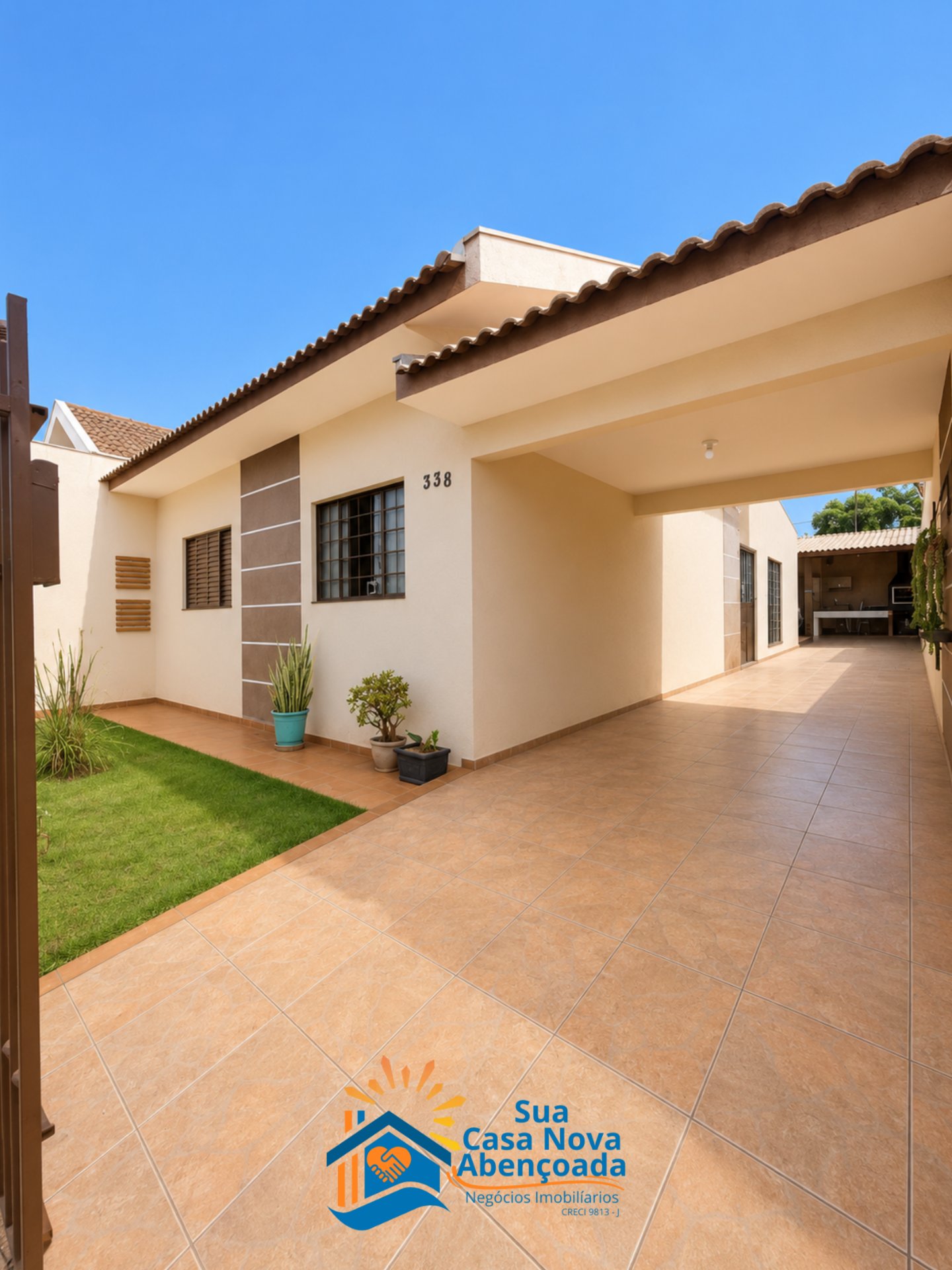 Pq. Alvamar com 3 quartos e espaço lateral📍