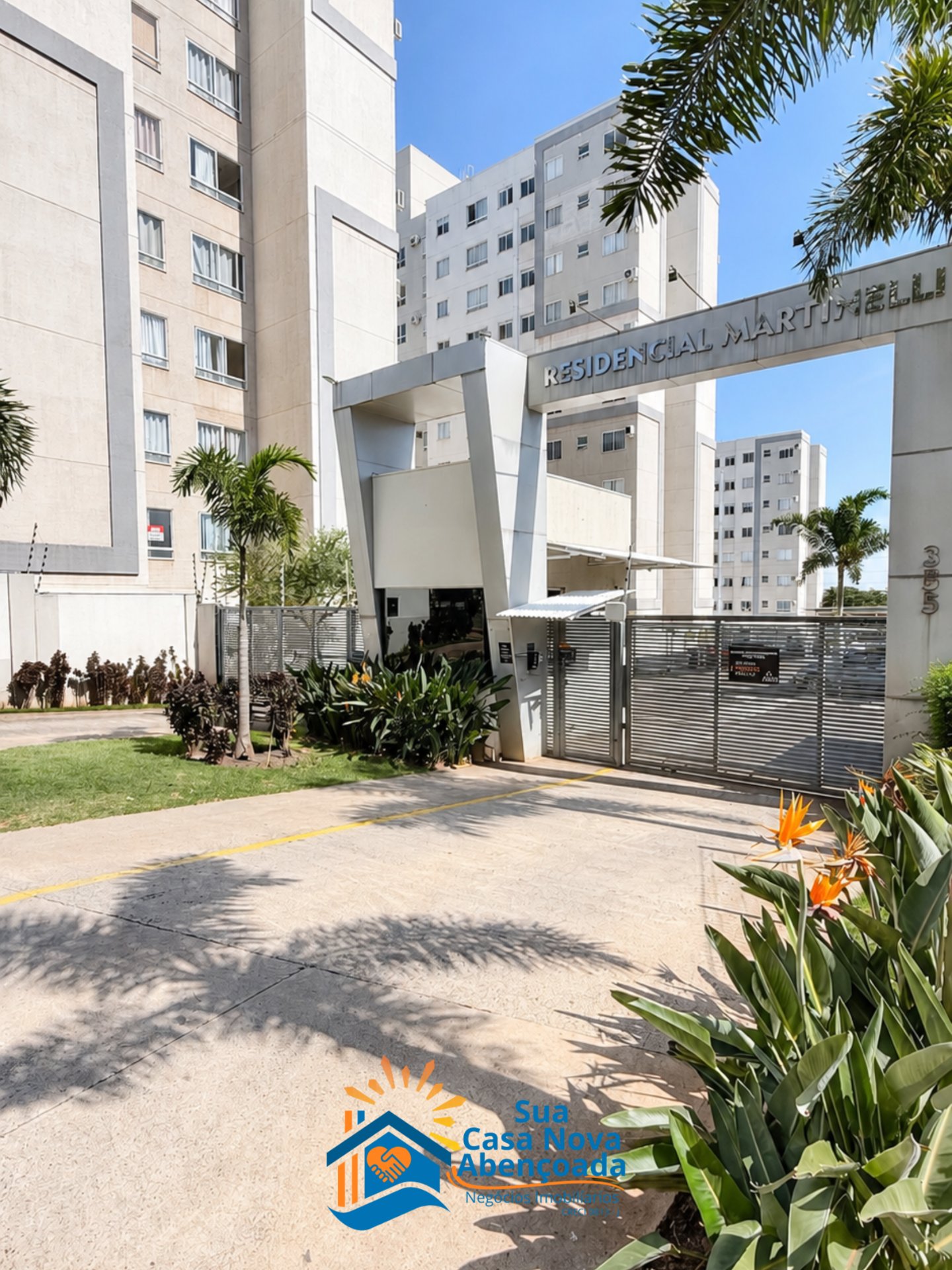 Pq. Res. Cidade Nova com 2 quartos e piscina📍