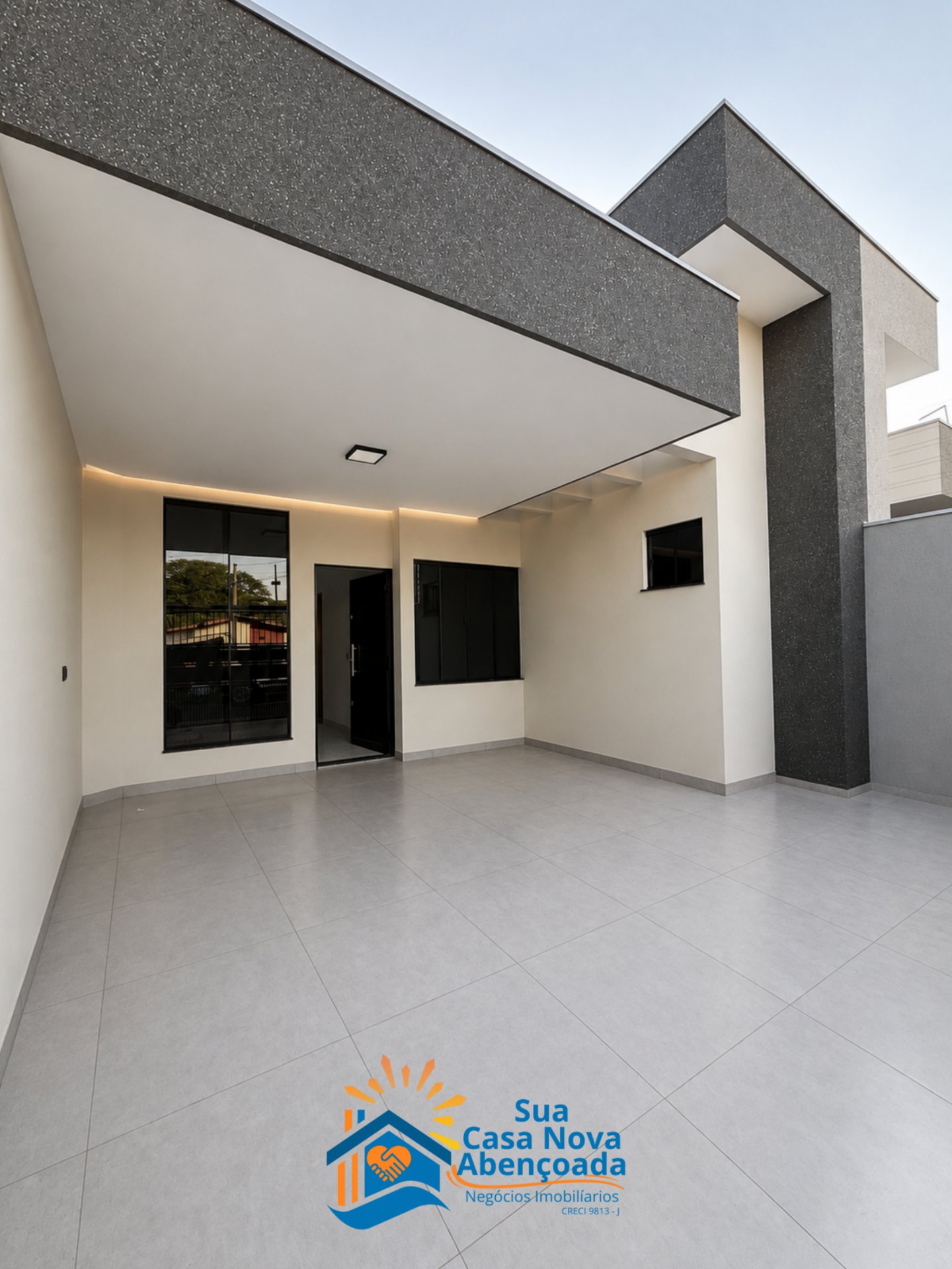 Jd. Verão com 3 quartos sendo 1 suíte e área gourmet📍