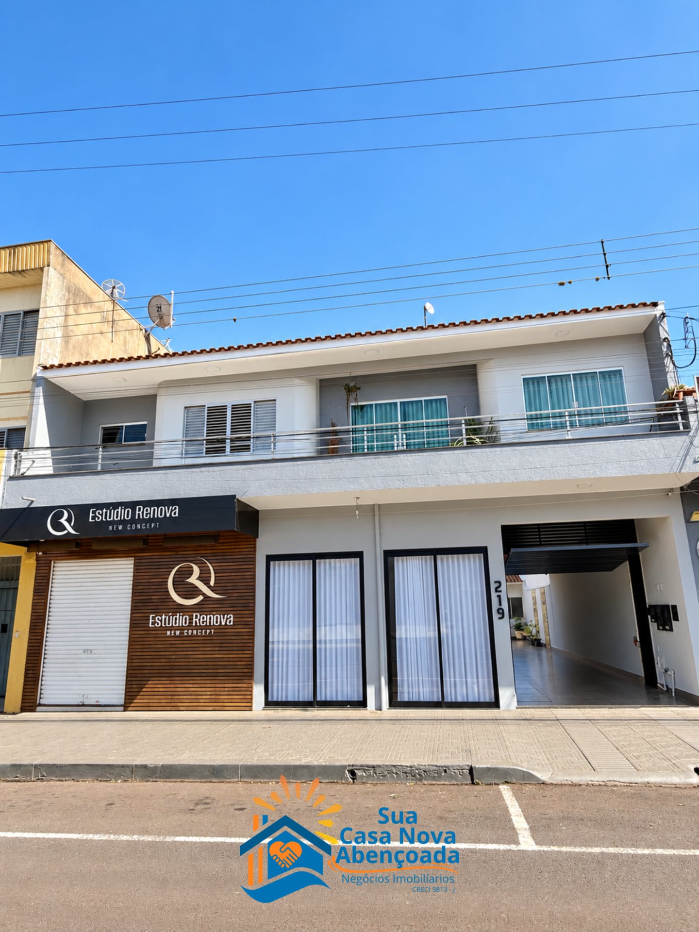 Jd. Panorama com 3 quartos sendo 1 suíte com banheira e área gourmet📍
